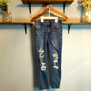 American Eagle junior’s next level stretch jeans | size 2